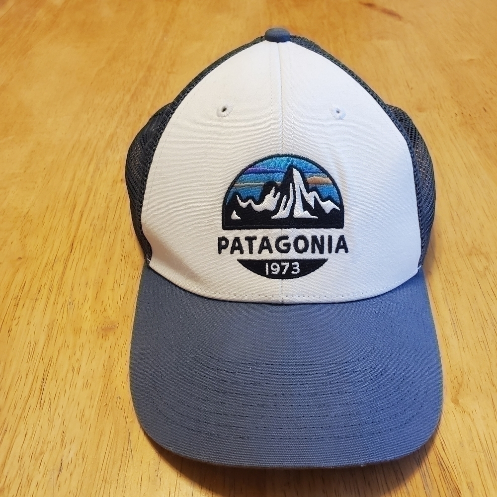 Patagonia Blue Snap Back Baseball Cap